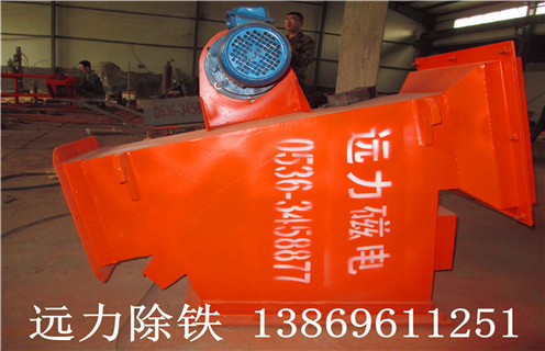 管道式自卸除铁器，内蒙古管道式自卸除铁器哪家好_内蒙古管道式自卸除铁器哪家好安装示意图型12000高斯_工作原理